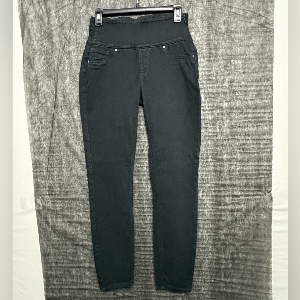 SPANX Black Skinny Jeans Pull-On Shaping Pants Women’s Size S/P(A262)✨